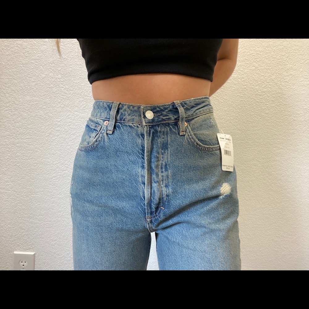 Free people mom jeans